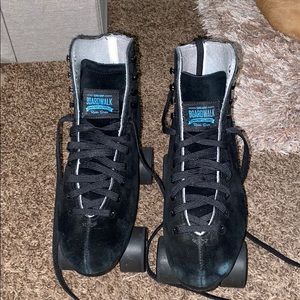 Black Sure-Grip Skates